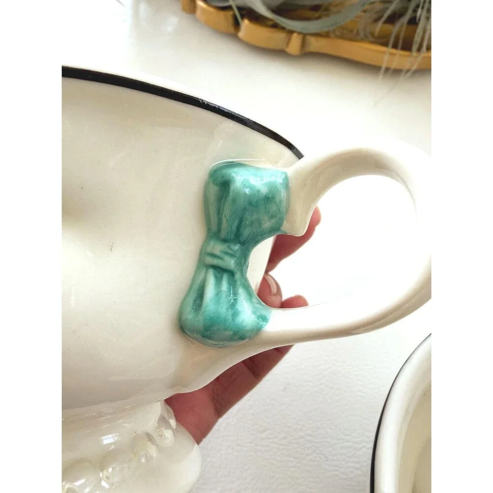VTG Baileys Irish Cream Winking Face Cups Set of 2 